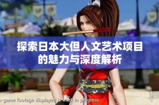 探索日本大但人文艺术项目的魅力与深度解析