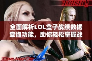 全面解析LOL盒子战绩数据查询功能，助你轻松掌握战况