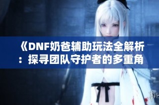 《DNF奶爸辅助玩法全解析：探寻团队守护者的多重角色》