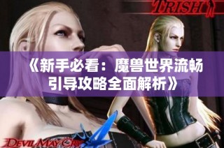 《新手必看：魔兽世界流畅引导攻略全面解析》