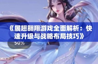 《展翅翱翔游戏全面解析：快速升级与战略布局技巧》