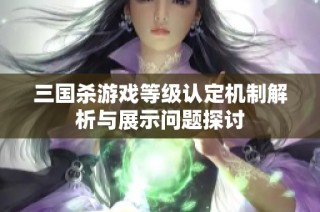 三国杀游戏等级认定机制解析与展示问题探讨