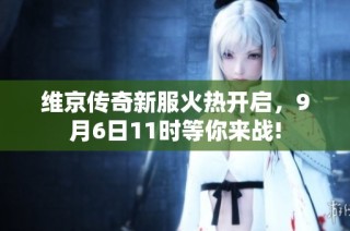 维京传奇新服火热开启，9月6日11时等你来战!