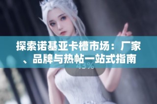 探索诺基亚卡槽市场：厂家、品牌与热帖一站式指南