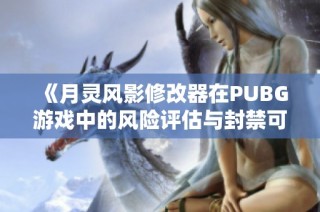 《月灵风影修改器在PUBG游戏中的风险评估与封禁可能性分析》