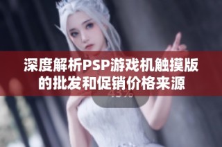 深度解析PSP游戏机触摸版的批发和促销价格来源