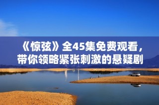《惊弦》全45集免费观看，带你领略紧张刺激的悬疑剧情