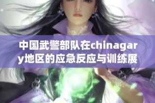 中国武警部队在chinagary地区的应急反应与训练展示