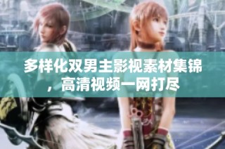 多样化双男主影视素材集锦，高清视频一网打尽