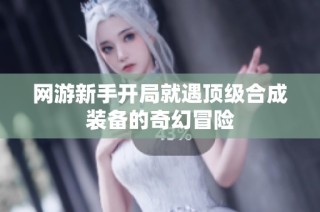 网游新手开局就遇顶级合成装备的奇幻冒险