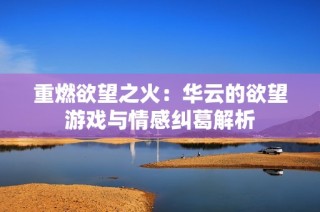 重燃欲望之火：华云的欲望游戏与情感纠葛解析