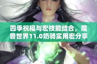 四季祝福与宏技能结合,魔兽世界11.0奶骑实用宏分享