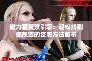 磁力猫搜索引擎：轻松找到你想要的资源方法解析