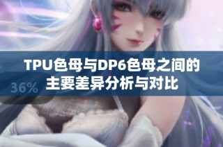 TPU色母与DP6色母之间的主要差异分析与对比