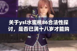 关于ysl水蜜桃86合法性探讨，是否已满十八岁才能购买