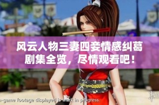 风云人物三妻四妾情感纠葛剧集全览,尽情观看吧!