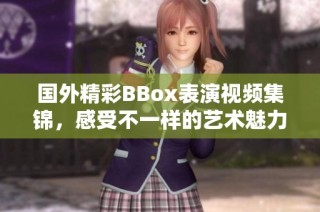国外精彩BBox表演视频集锦，感受不一样的艺术魅力