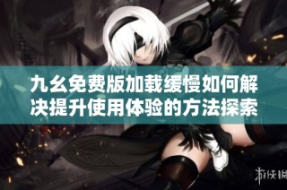 九幺免费版加载缓慢如何解决提升使用体验的方法探索