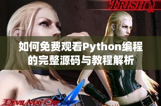 如何免费观看Python编程的完整源码与教程解析