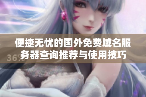 便捷无忧的国外免费域名服务器查询推荐与使用技巧