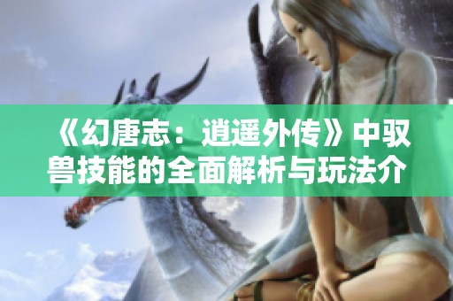 《幻唐志：逍遥外传》中驭兽技能的全面解析与玩法介绍