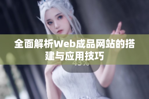 全面解析Web成品网站的搭建与应用技巧