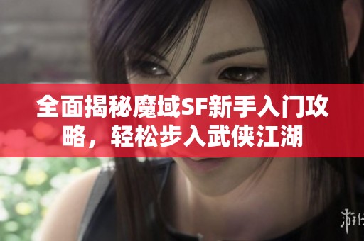 全面揭秘魔域SF新手入门攻略，轻松步入武侠江湖
