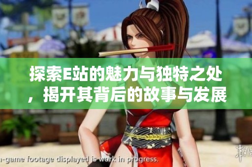 探索E站的魅力与独特之处，揭开其背后的故事与发展历程