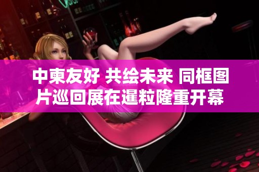 中柬友好 共绘未来 同框图片巡回展在暹粒隆重开幕