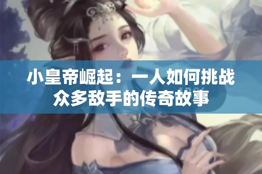 小皇帝崛起：一人如何挑战众多敌手的传奇故事