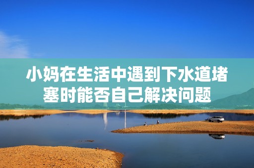 小妈在生活中遇到下水道堵塞时能否自己解决问题