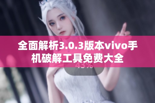 全面解析3.0.3版本vivo手机破解工具免费大全