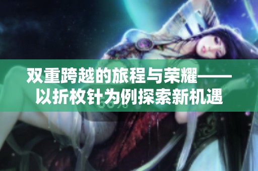 双重跨越的旅程与荣耀——以折枚针为例探索新机遇