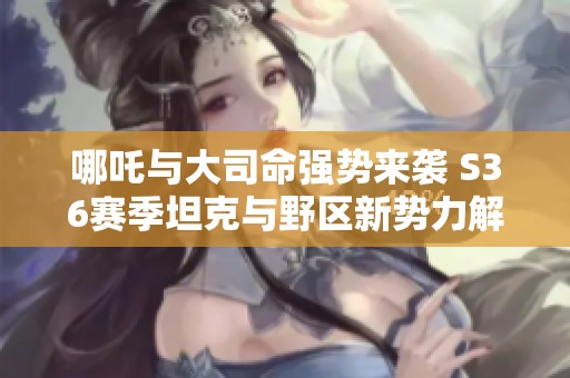 哪吒与大司命强势来袭 S36赛季坦克与野区新势力解析
