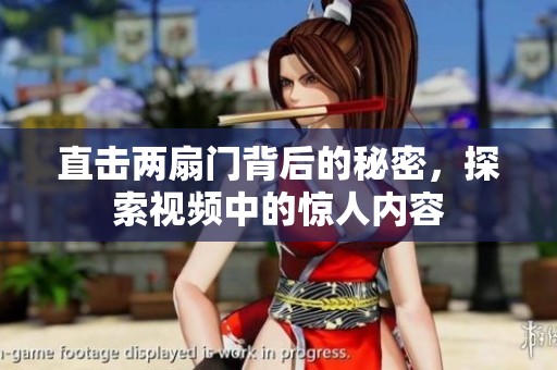直击两扇门背后的秘密，探索视频中的惊人内容