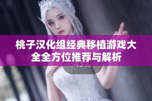 桃子汉化组经典移植游戏大全全方位推荐与解析