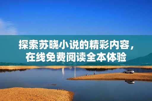 探索苏晓小说的精彩内容，在线免费阅读全本体验